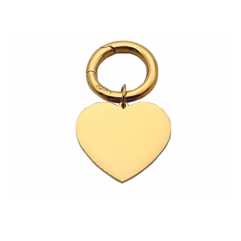 Gravierte Herz-Marke