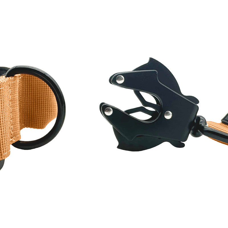 Taktisches Hundehalsband Honey Maze Cognac