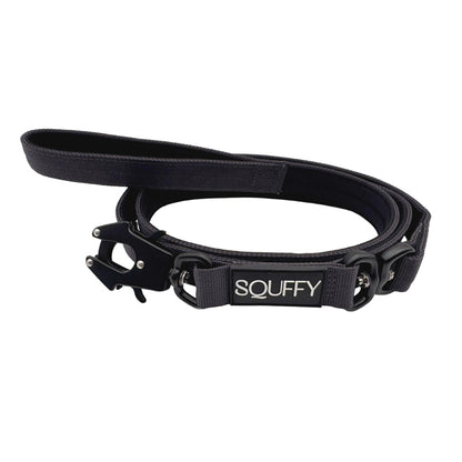 Taktische Hundeleine Raven Vex Schwarz