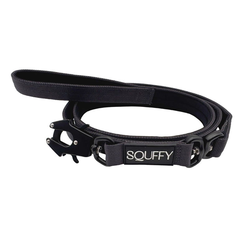 Taktische Hundeleine Raven Vex Schwarz