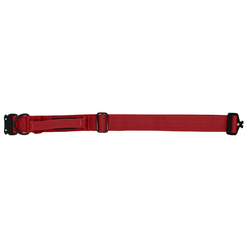 Taktisches Hundehalsband Ruby Vandal Rubinrot