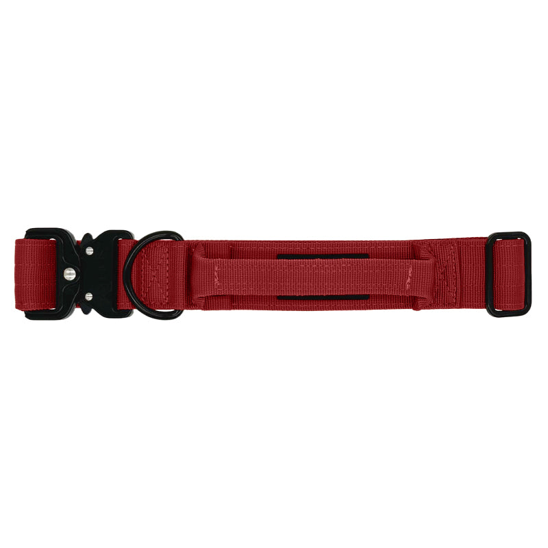 Taktisches Hundehalsband Ruby Vandal Rubinrot
