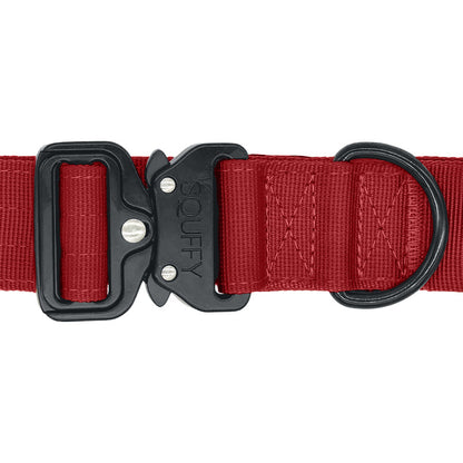 Taktisches Hundehalsband Ruby Vandal Rubinrot