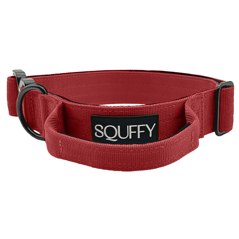 Taktisches Hundehalsband Ruby Vandal Rubinrot